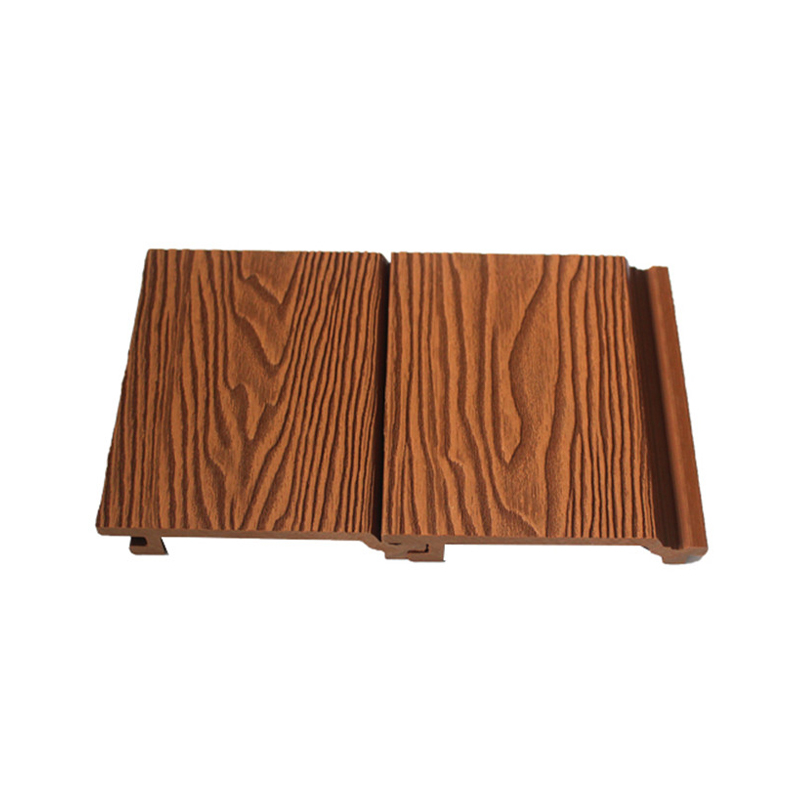 Tấm ốp tường 3D WPC chống cháy bên ngoài SRL-Cladding148*21-3D